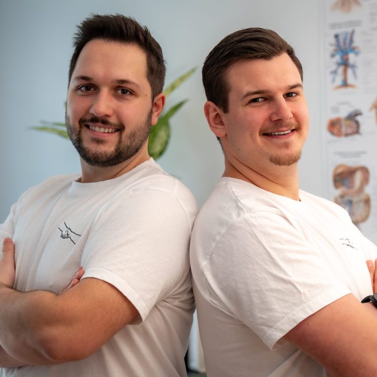 Patrik Schreiber & Felix Wernhart in ihrer Ergotherapie-Praxis in 1030 Wien - Behandlung auf Krankenkassa 